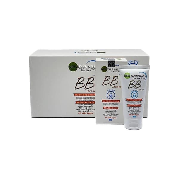 بی‌بی کرم ضد آفتاب گارنیر +SPF 50 محافظت و پوشش کامل پوست — تصویر ۳