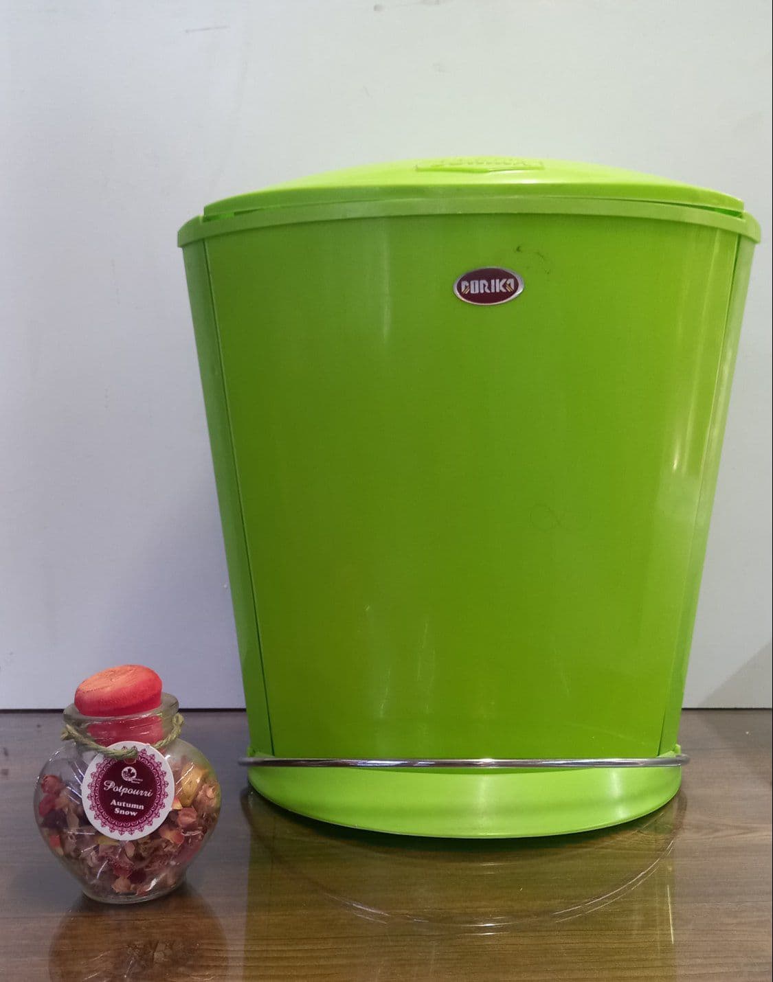 سطل زباله پدالی دوجداره افرا
