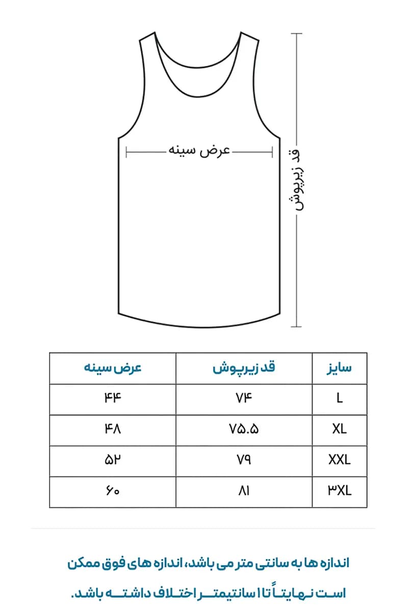 زیرپوش مردانه رکابی یقه گرد مشکی | بلکس — تصویر ۲