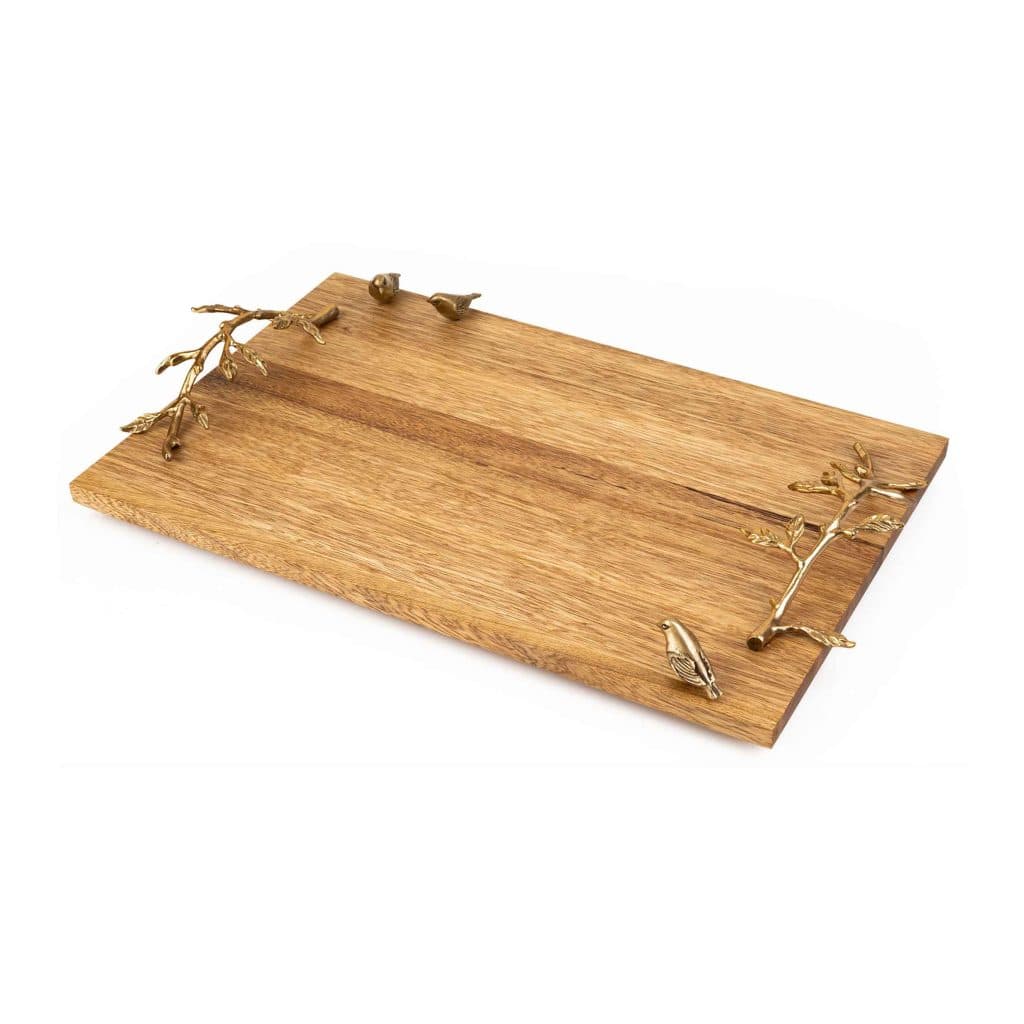 سینی بدون لبه گلد کیش مدل گنجشک کد GK829464