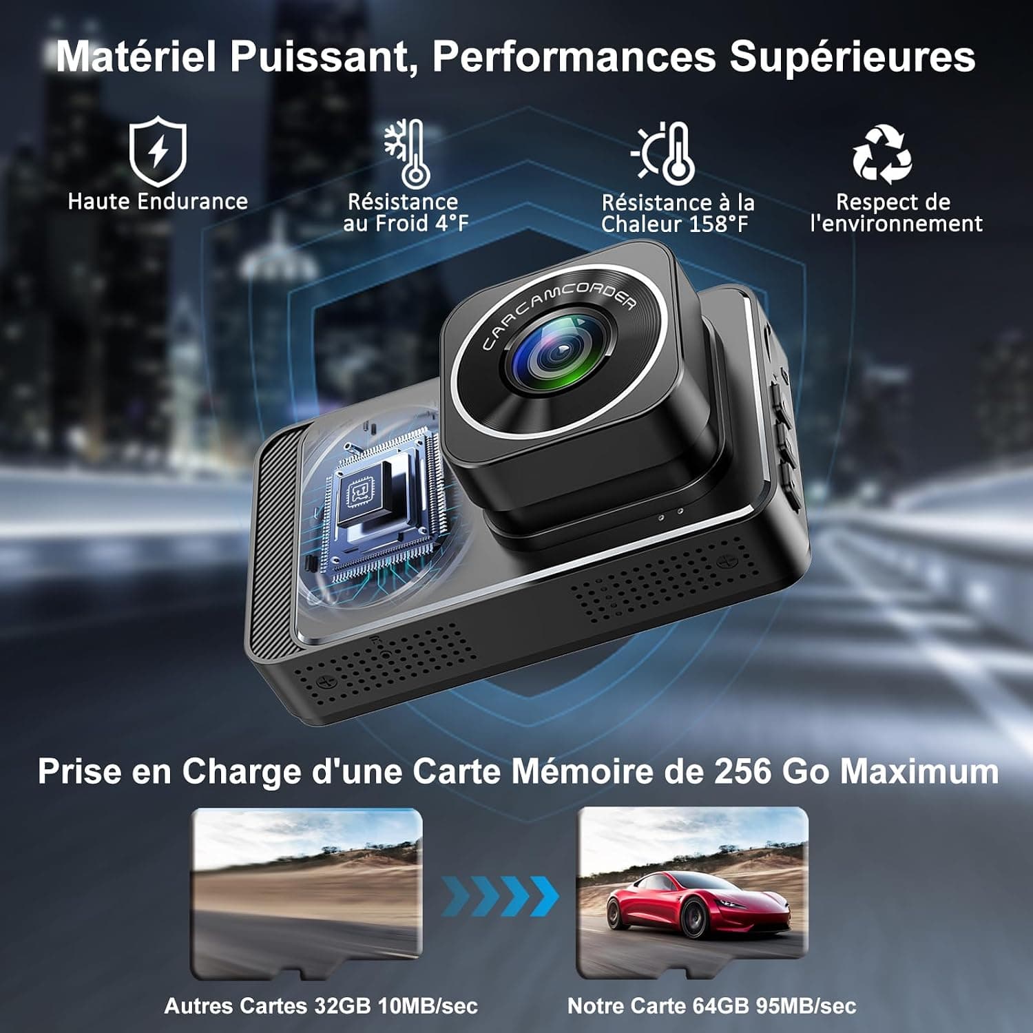 دوربین ثبت وقایع Dusefogo مدل M78 – کیفیت FullHD، دید در شب همراه با حافظه 64 گیگ — تصویر ۶