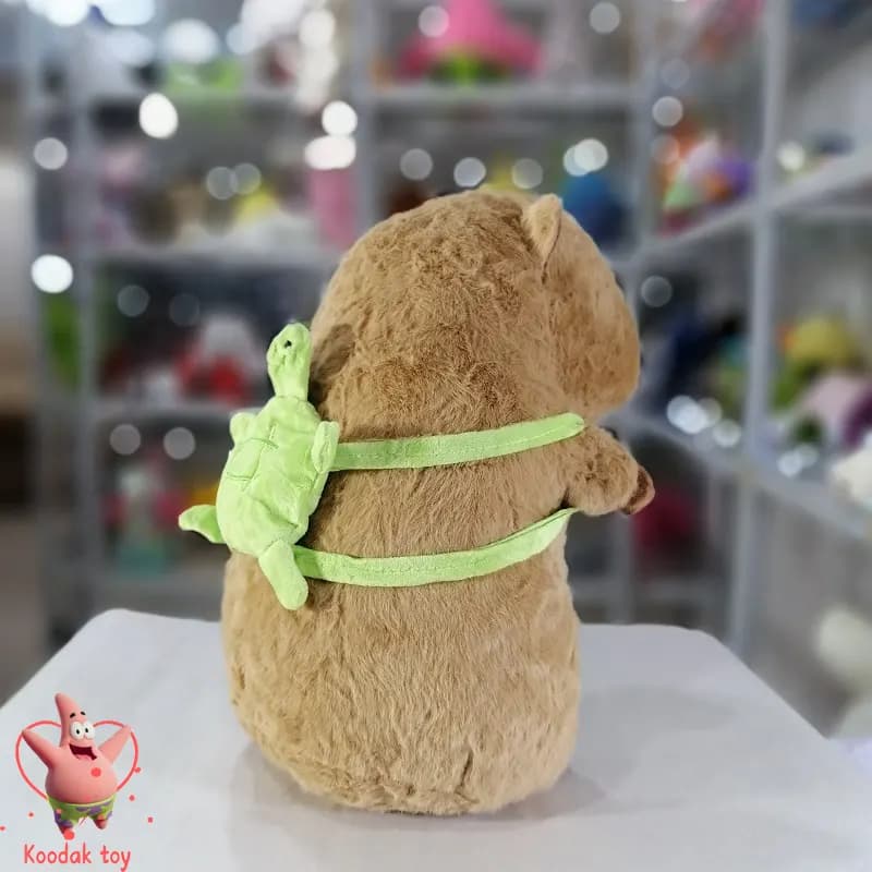 عروسک راسو کاپی بارا 30 سانتی کیف دار — تصویر ۳