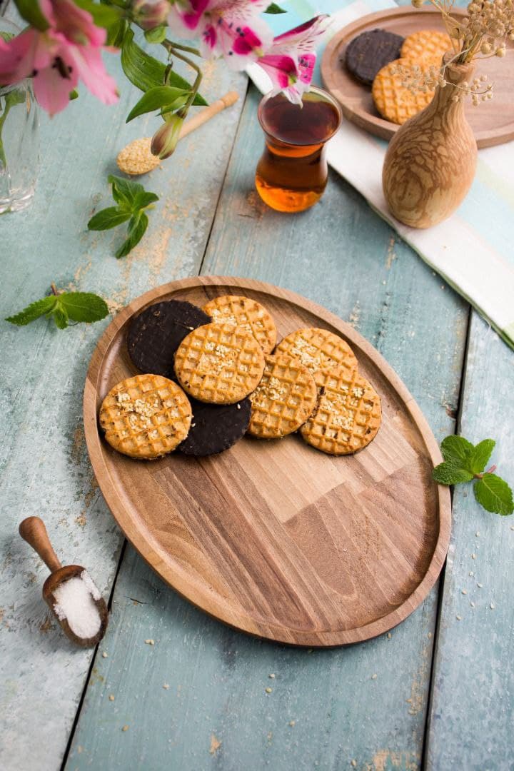 بشقاب گرد بزرگ آماهوم