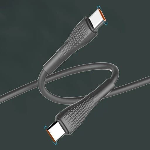 کابل USB-C به USB-C الدینیو LDNIO LC671C طول 1 متر — تصویر ۳