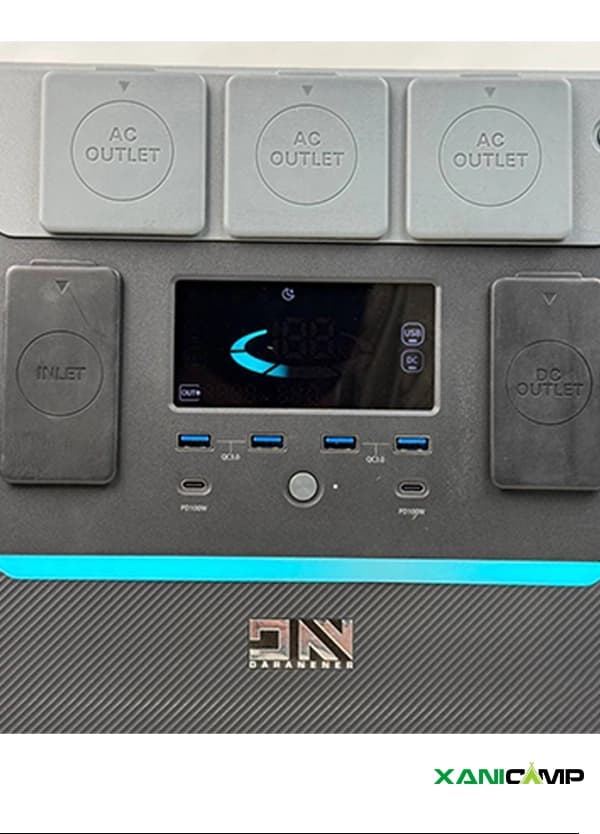 پاور استیشن 1800 وات DaranEner مدل NEO1500 Pro — تصویر ۱۲