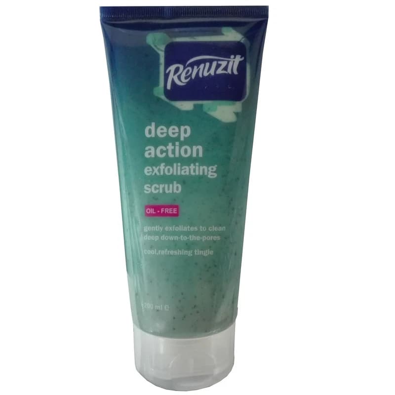 اسکراب لایه بردار روزانه رینوزیت مدل Deep action exfoliantin
