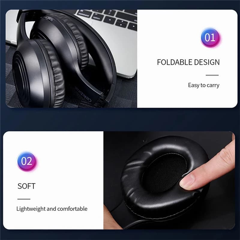 هدفون بی سیم سلبریت مدل A28 — تصویر ۳