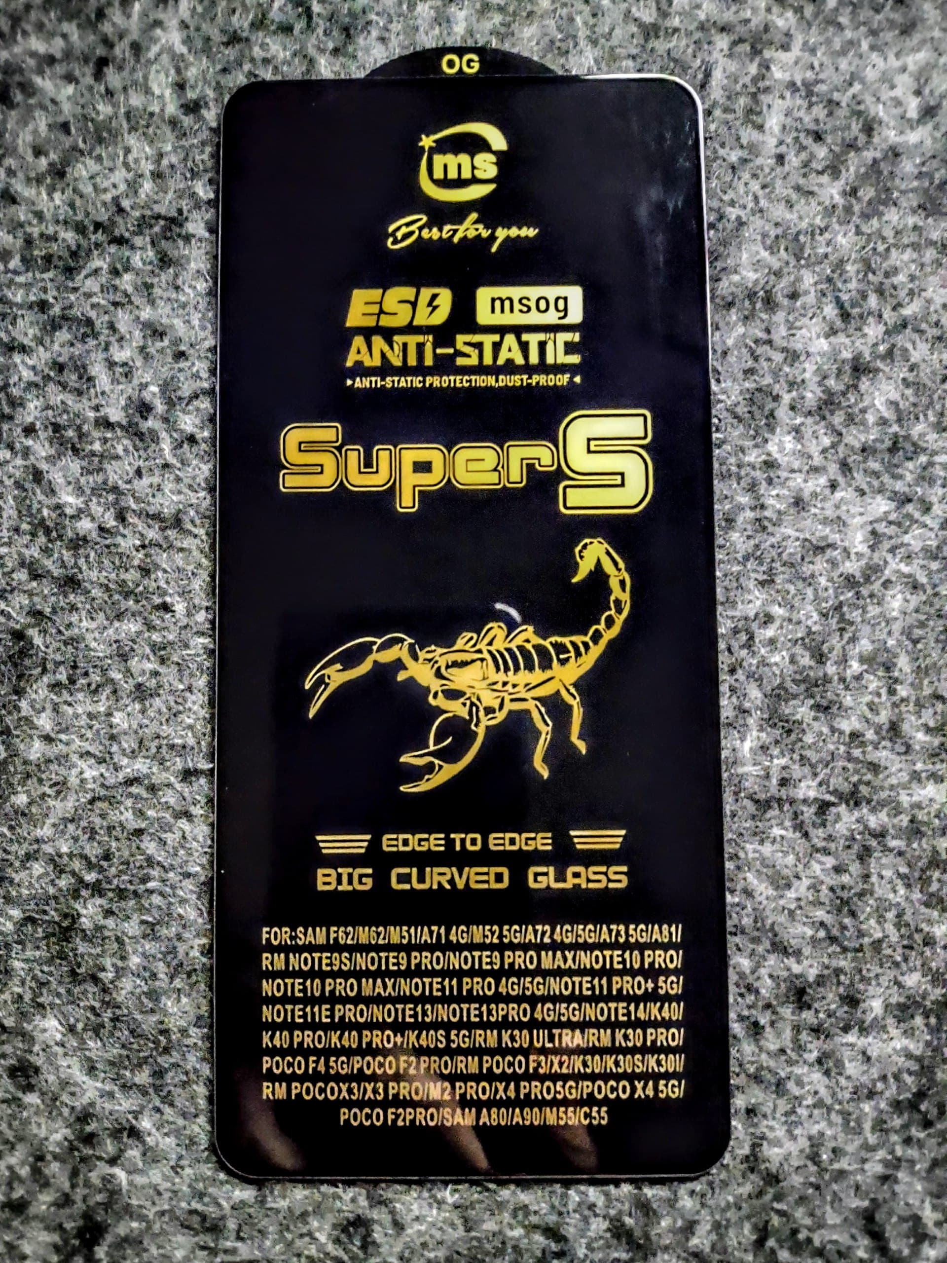 گلس سامسونگ A90 OG Super S — تصویر ۳