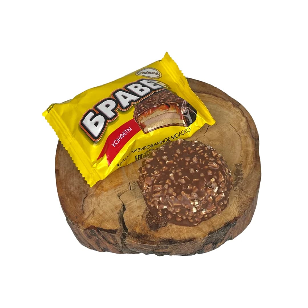 ویفر روسی گرد زرد