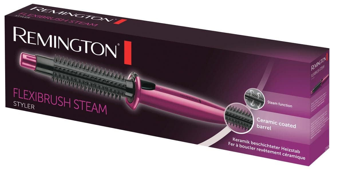 حالت دهنده موی رمینگتون مدل CB4N Flexibrush Steam Styler — تصویر ۵