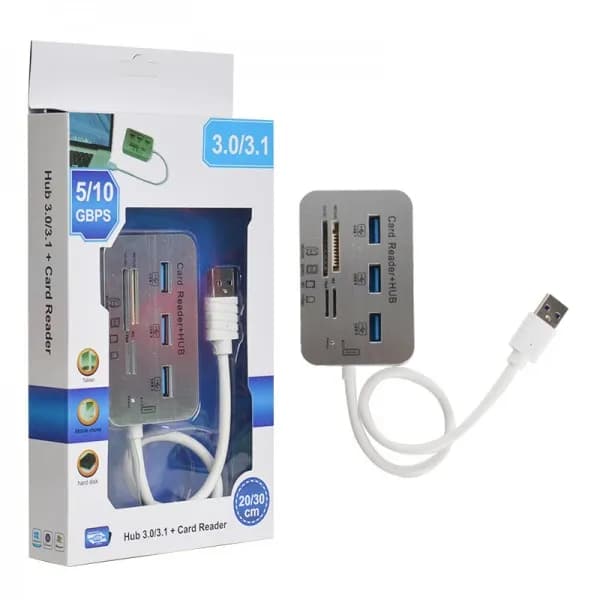 هاب+رم ریدر کی لینک(KLINK) k-8210 — تصویر ۴