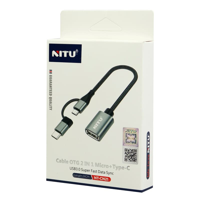کابلOTG برند Nitu-Cn21 — تصویر ۲