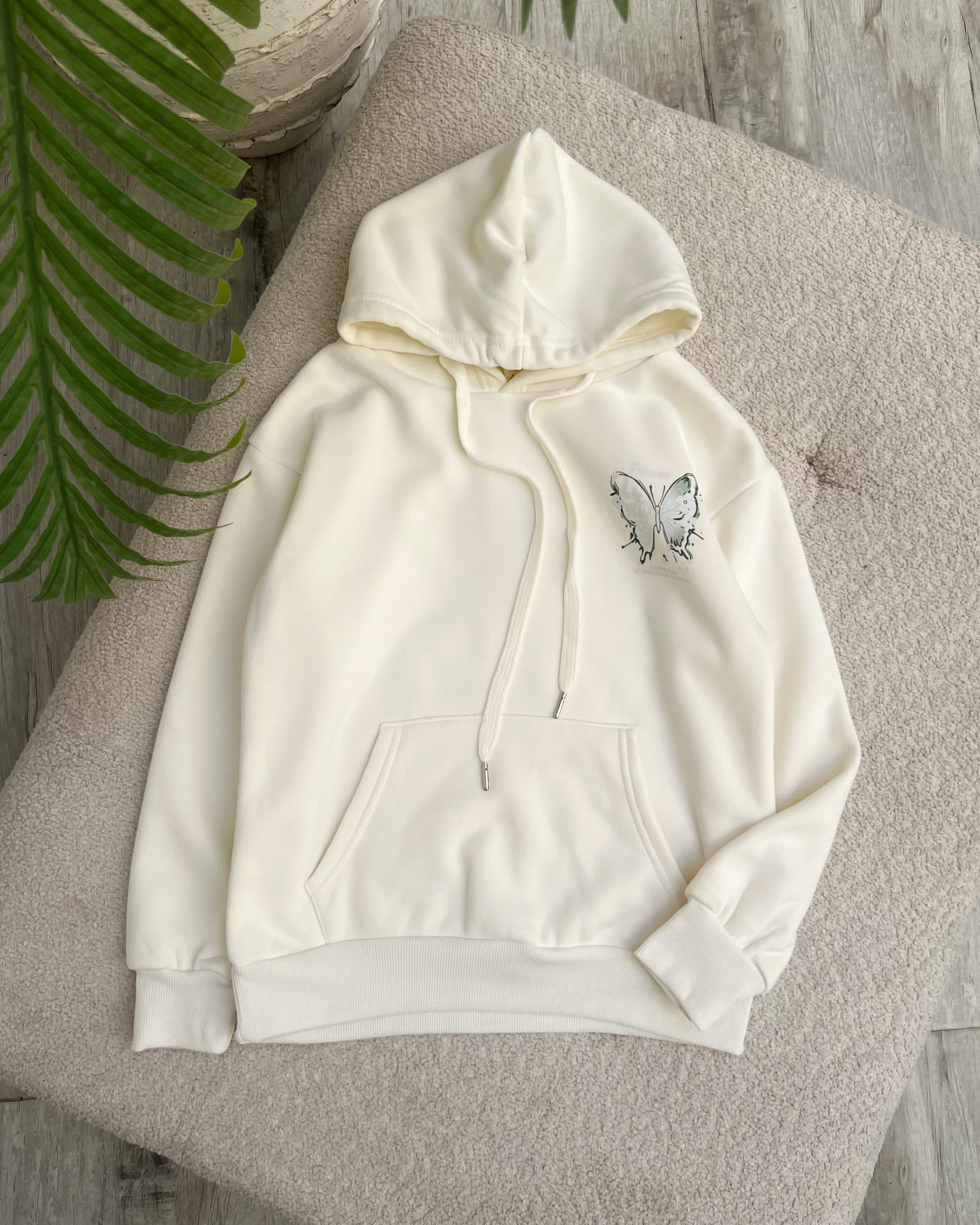 هودی وارداتی پروانه داخل خز (L_3XL) — تصویر ۲