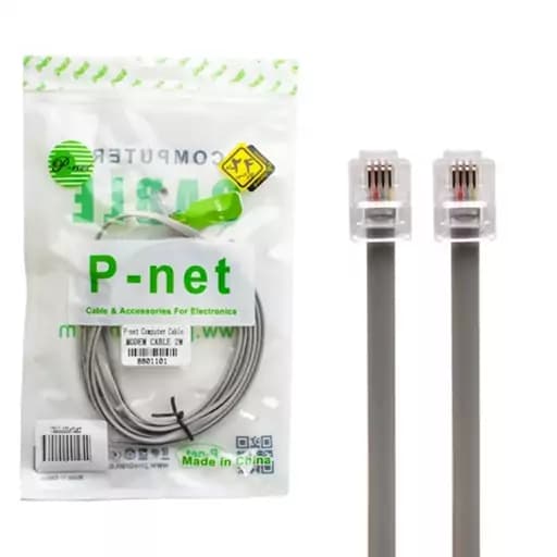 کابل تلفن و مودم P-NET