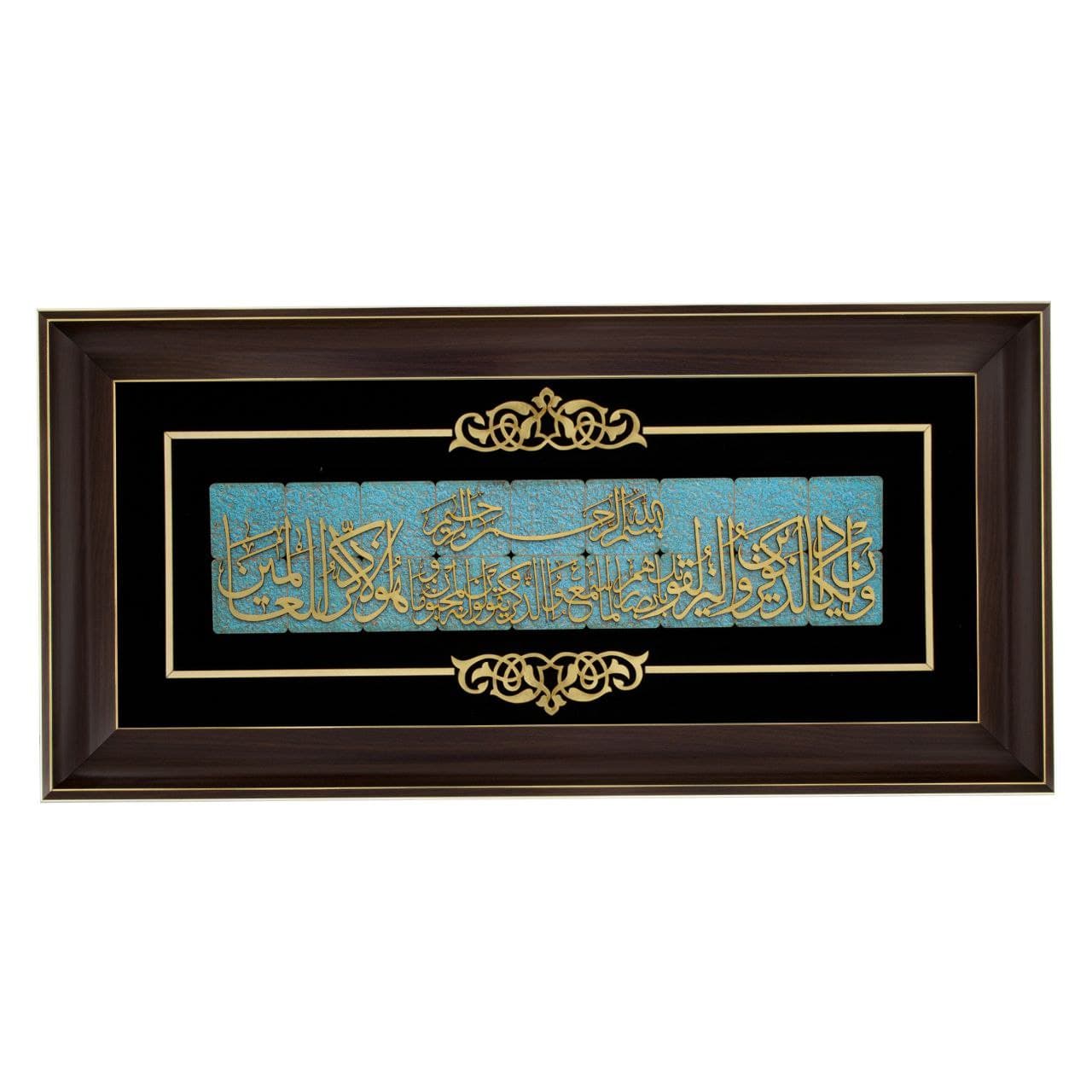 تابلو معرق مولتی استایل سایز ۳۳×۶۸ طرح وان یکاد کد ۰۳۰