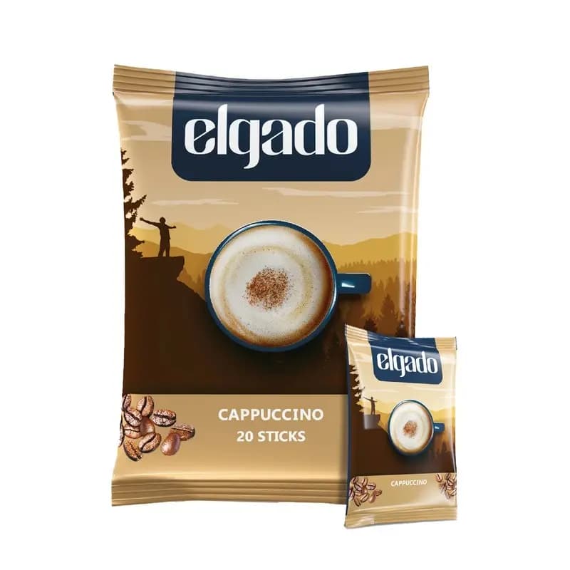 کاپوچینو الگادو بسته 20 عددی 25 گرم