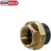 مهره ماسوره یکسر دنده استخری چسبی سایز 40 ویسپارU-PVC