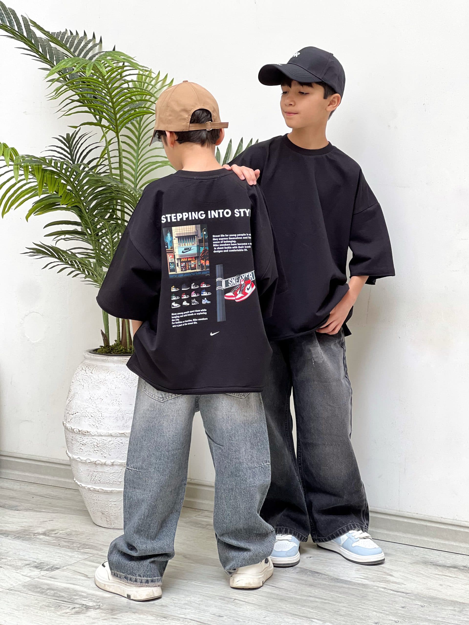 تیشرت تک لش کفش نایک (M_3XL)