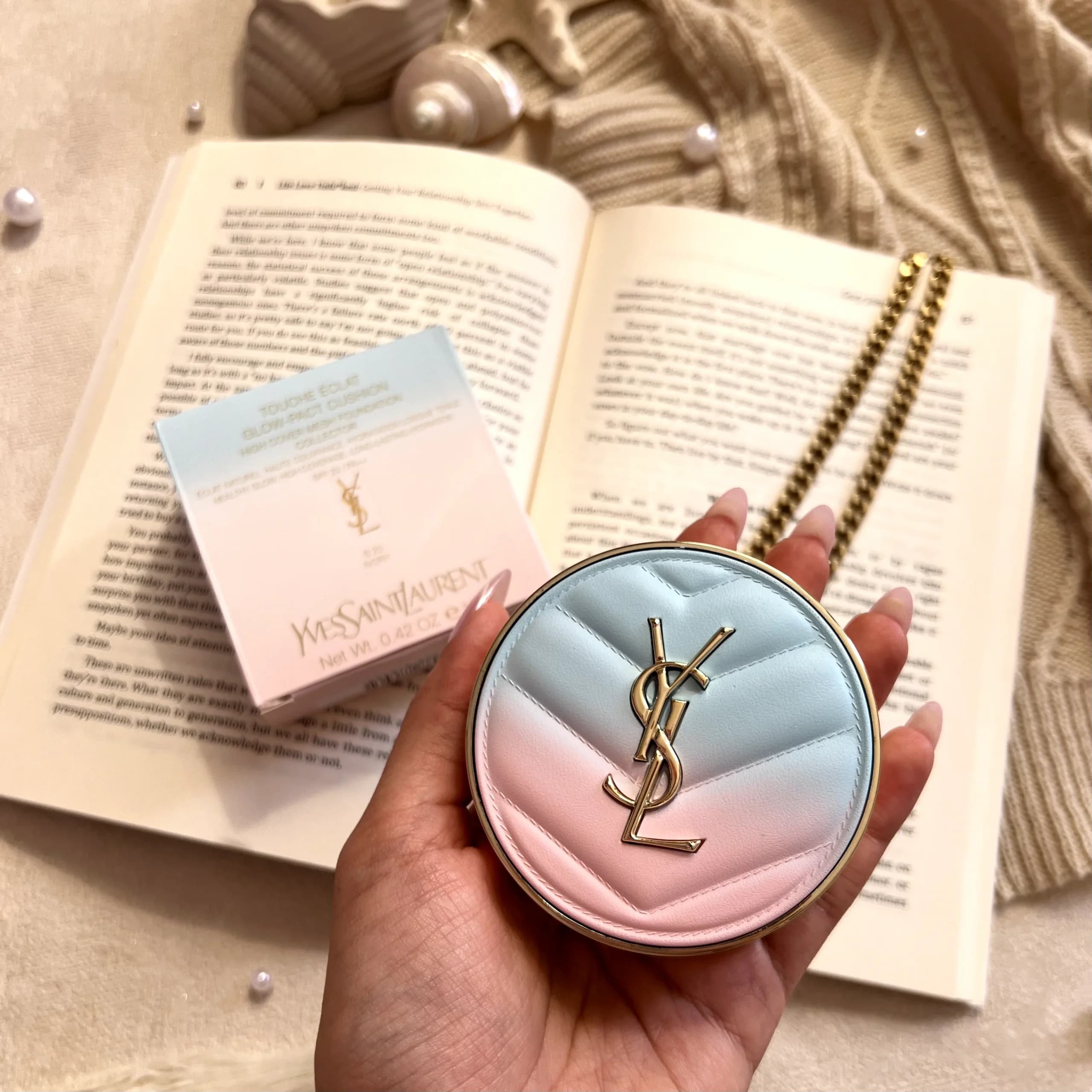 کرم پودر کوشن ایو سن لوران مدل PACT CUSHION