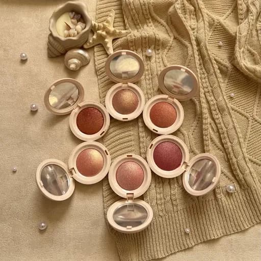 رژگونه پودری شاین ریر بیوتی Rare beauty blush