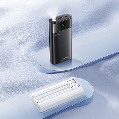 پاوربانک 22.5 وات ریمکس مدل Fc_12 ظرفیت 20000 میلی‌آمپرساعت — تصویر ۲