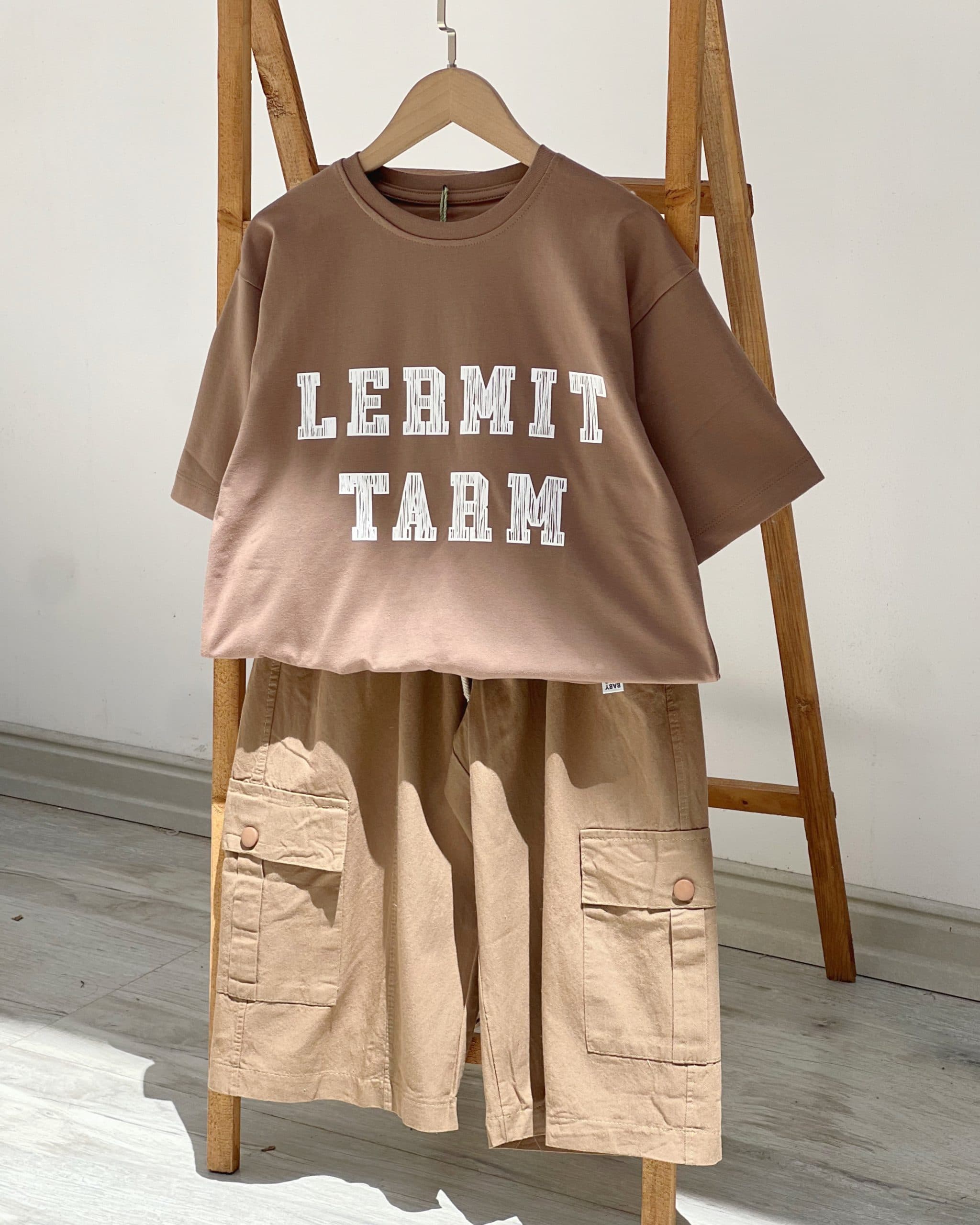 تیشرت شلوارک بلند LERAMIT (70_65) — تصویر ۴
