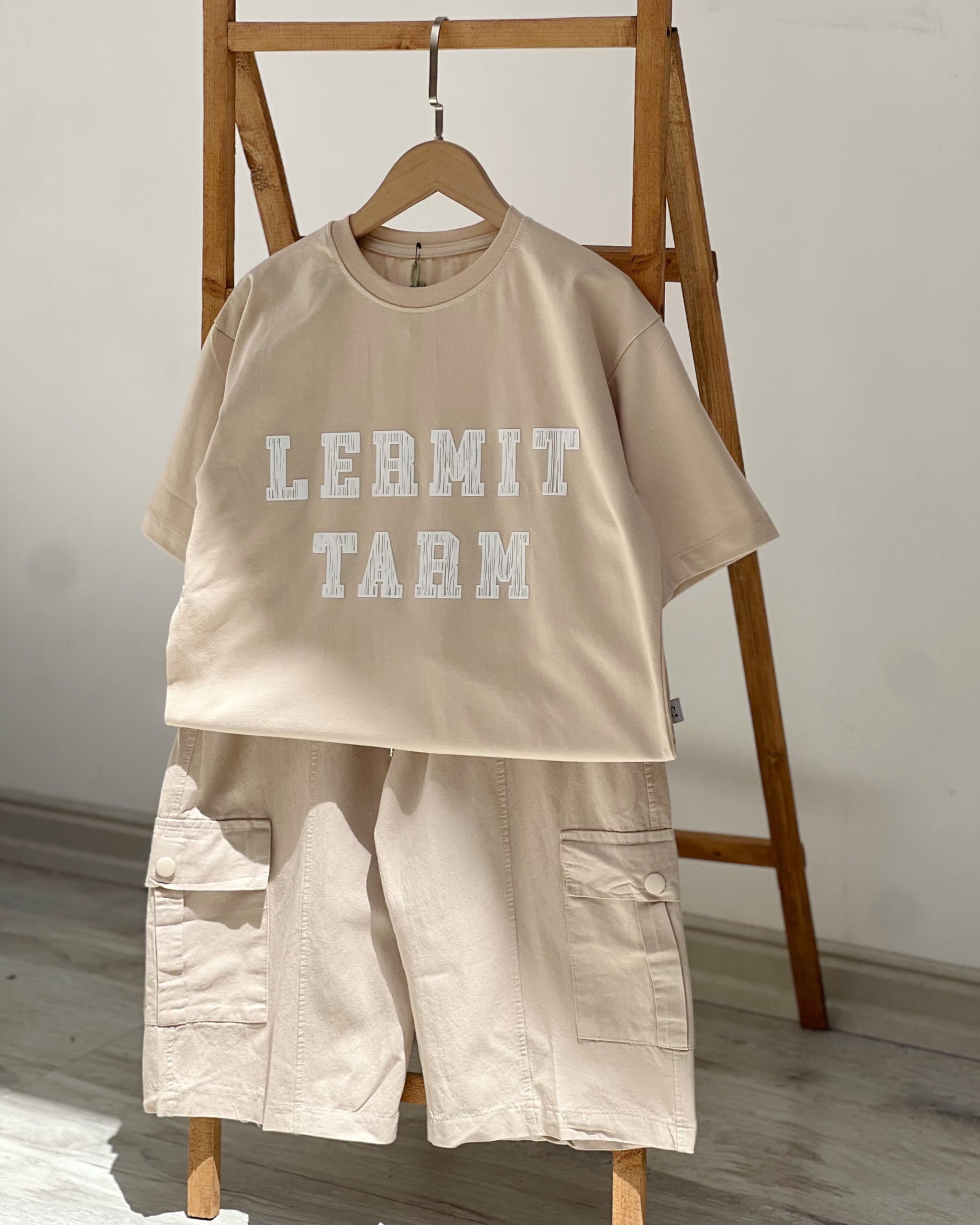 تیشرت شلوارک بلند LERAMIT (70_65) — تصویر ۲