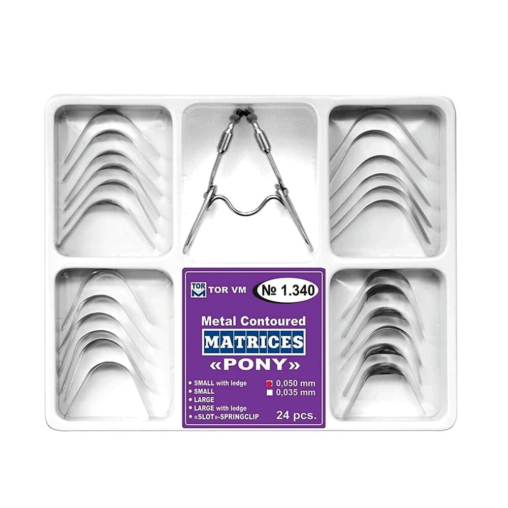 کیت ماتریس فلزی پونی تور وی ام 1.340 TorVM Pony Metal Contoured Matrices Kit