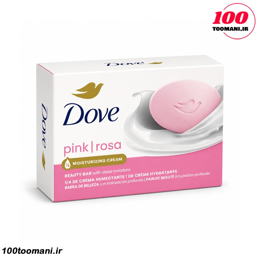 صابون داو صورتی Pink حجم 106 گرم