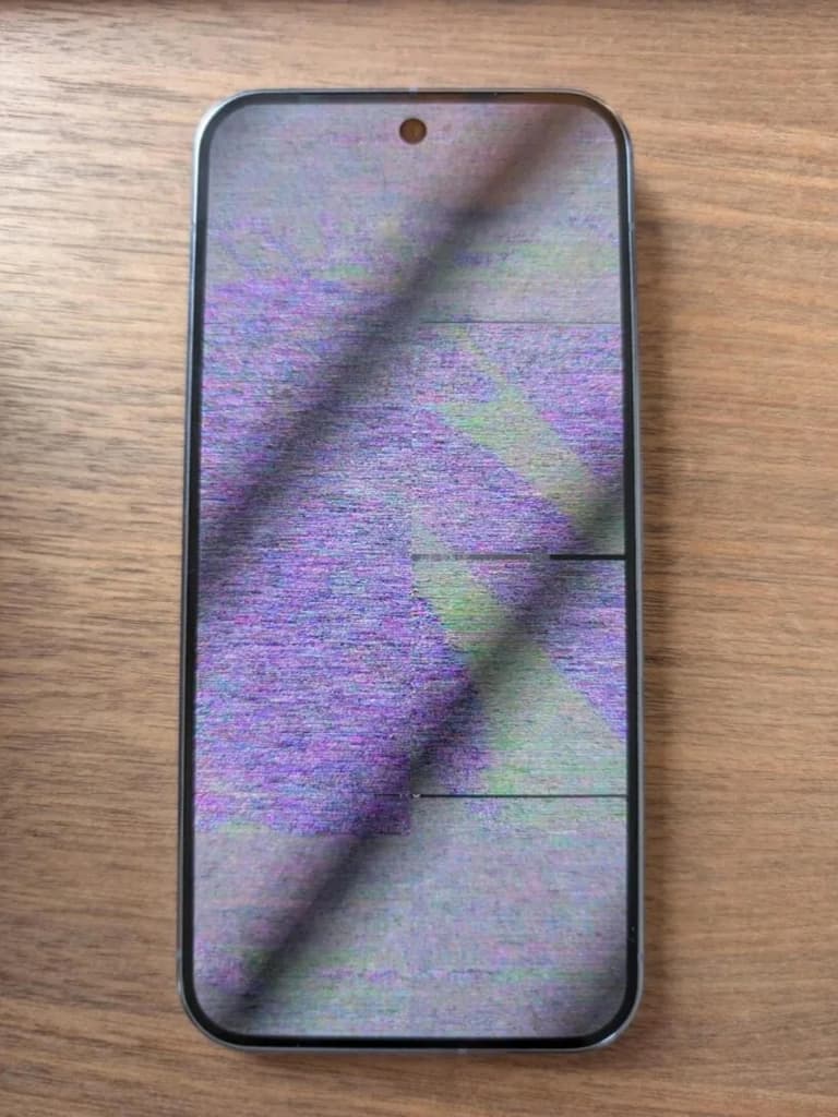 اموزش حل مشکل برفکی شدن تصویر شیاومی Note 13 pro 5g (garnet) بعد از ترمیم سریال — تصویر ۳