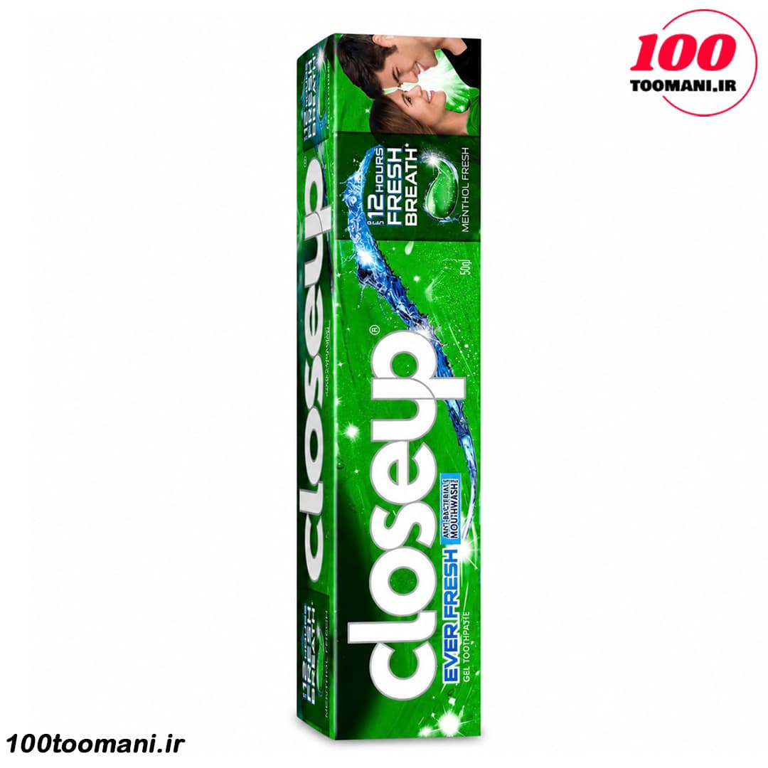 خمیر دندان کلوز آپ سری Ever Fresh مدل Menthol Fresh حجم 50 میل