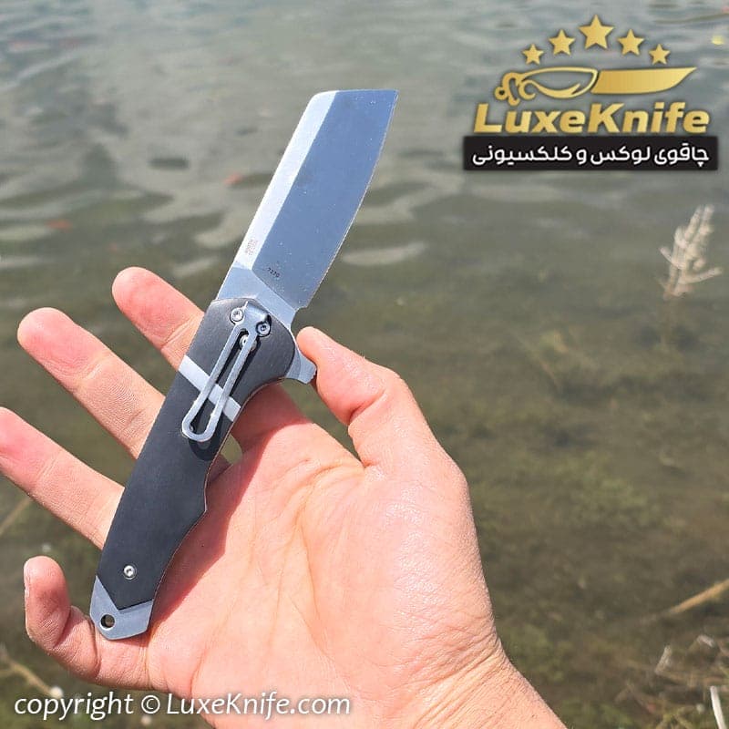 چاقوی تیغه ساطوری CRKT 7270 با جعبه — تصویر ۲