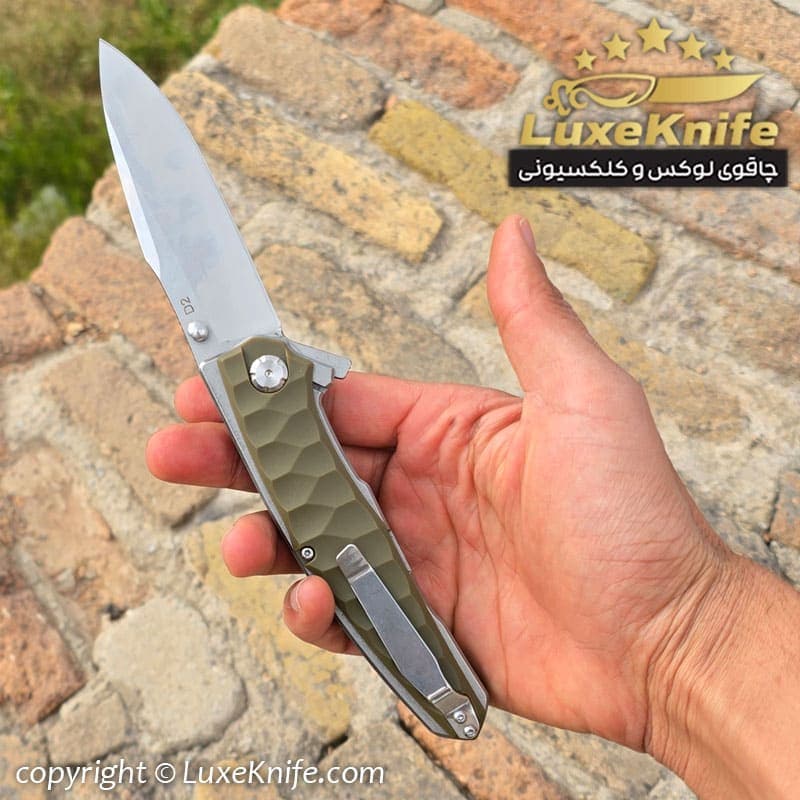 چاقوی CRKT D2 با جعبه — تصویر ۲
