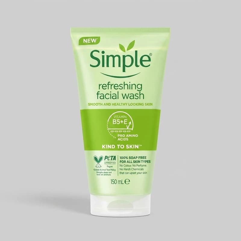 ژل شستشوی صورت سیمپل حجم 150میل Simple — تصویر ۱۲