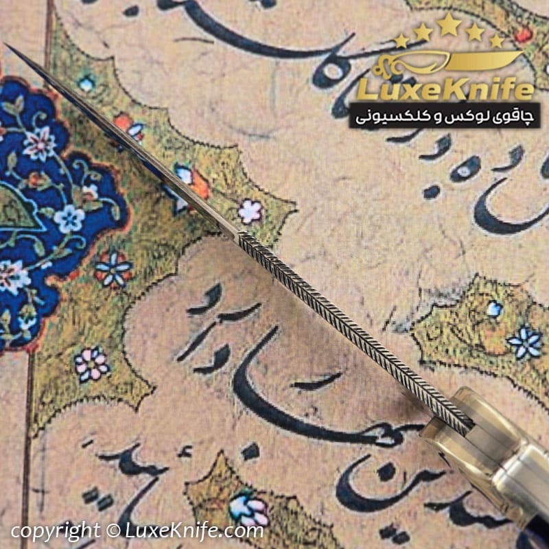 خیزران تراش لوکس طرح ماهک ( تیغه فولادی و دسته باغه آلمانی ) — تصویر ۴