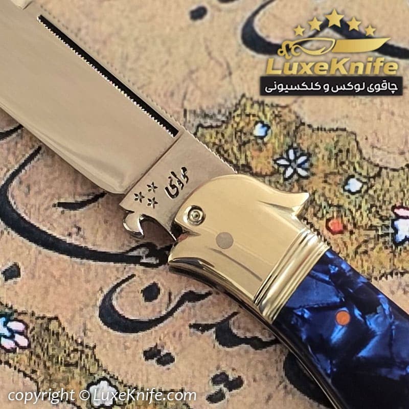 خیزران تراش لوکس طرح ماهک ( تیغه فولادی و دسته باغه آلمانی ) — تصویر ۸