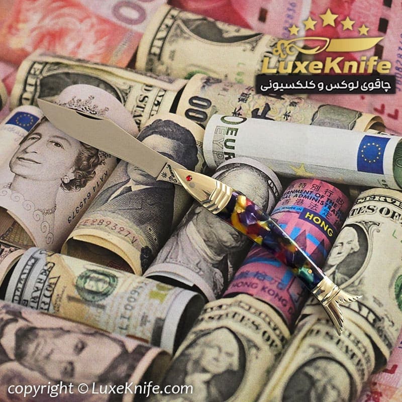 اثر هنری کلکسیونی استاد پرویز علیخانی طرح ماهی — تصویر ۷
