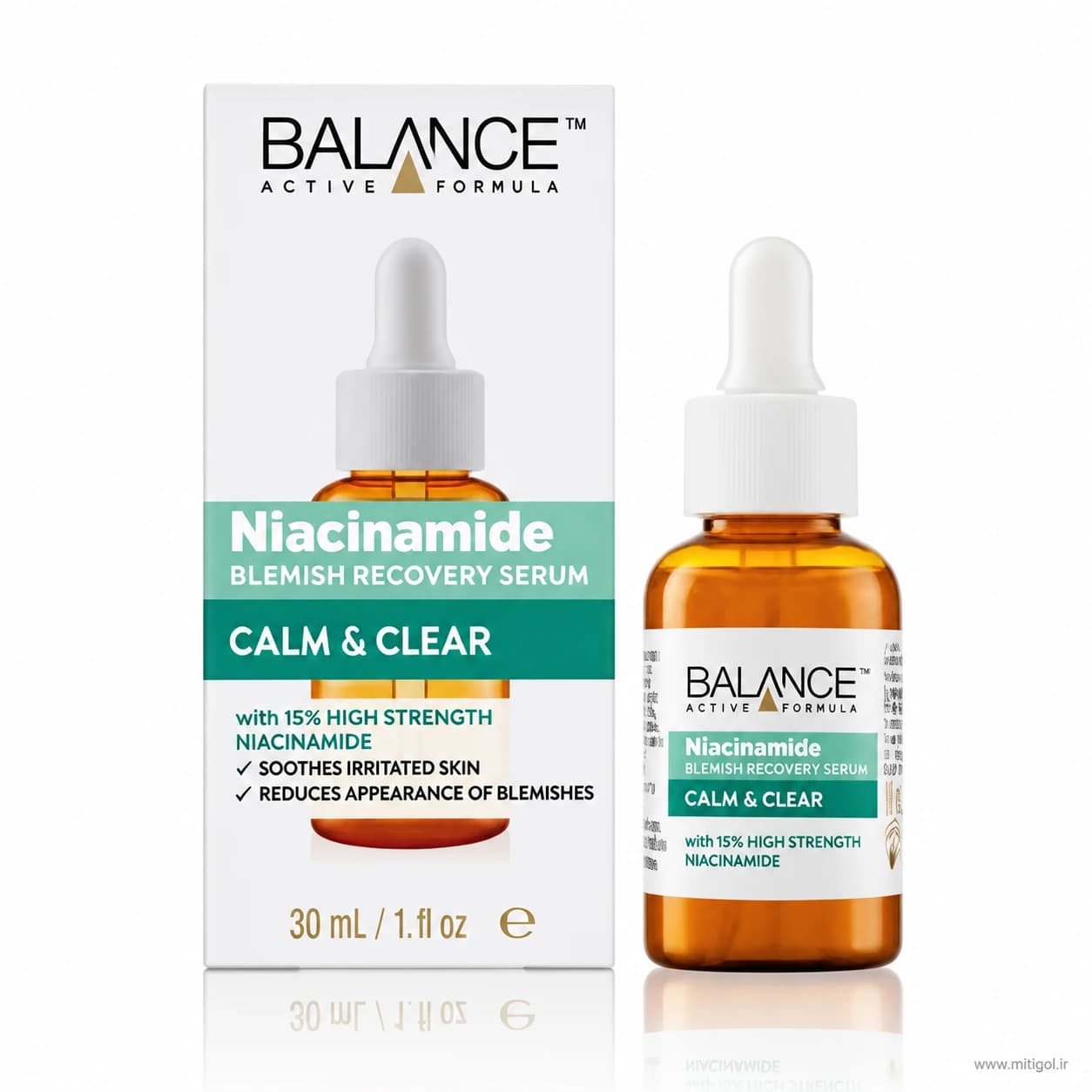 سرم نیاسینامید بالانس اصلی 15 درصد حجم 30 میل BALANCE Niacinamide