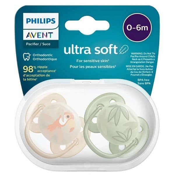 پستانک اونت Ultra Soft مدل 91/07 مناسب 0 تا 6 ماه