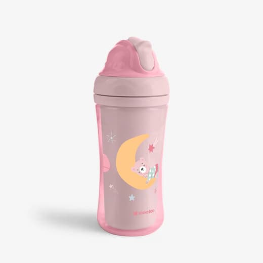 لیوان نی دار کیکابو مدل Moony me حجم 220 میل — تصویر ۵