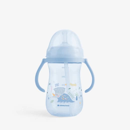 لیوان نی دار کیکابو مدل Dino world حجم 300 میل — تصویر ۴