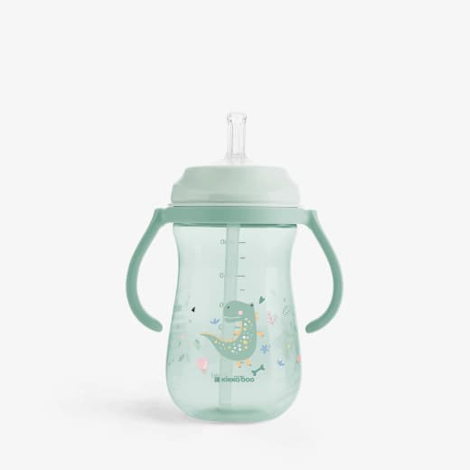 لیوان نی دار کیکابو مدل Dino world حجم 300 میل — تصویر ۷