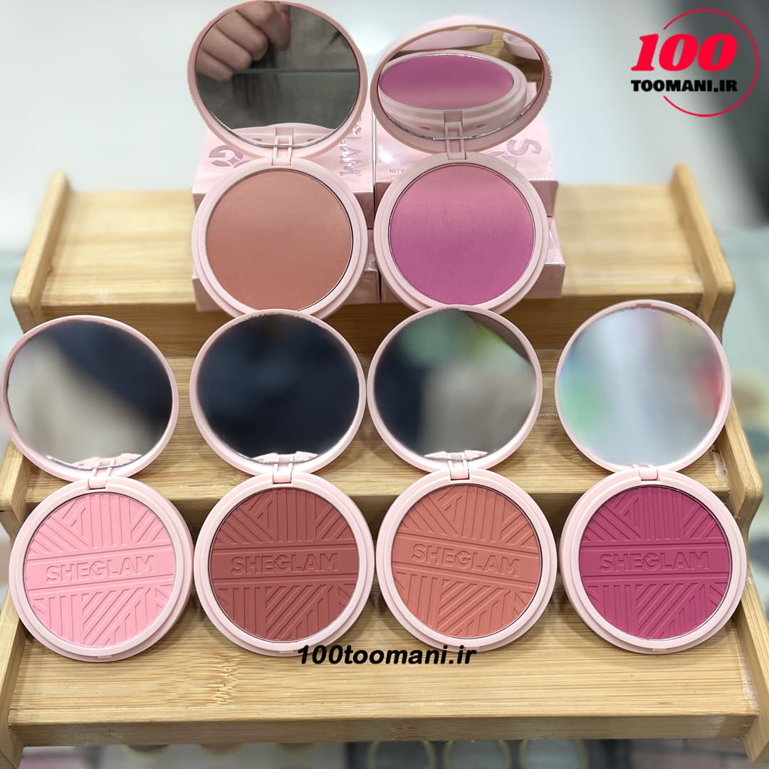 رژگونه پودری مات شیگلم مدل Lightweight Matte Blush — تصویر ۲