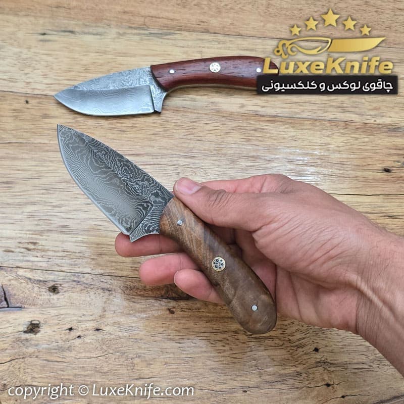 نک نایف سفارشی تیغه دمشقی آیکان — تصویر ۵