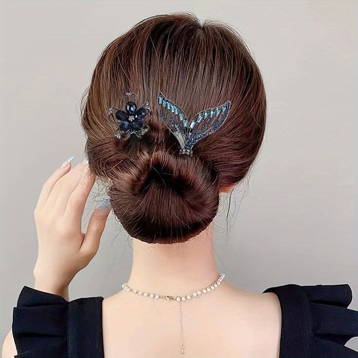 باندفر پری دریایی و گل افشان لاجوردی زایاZzp333 — تصویر ۷