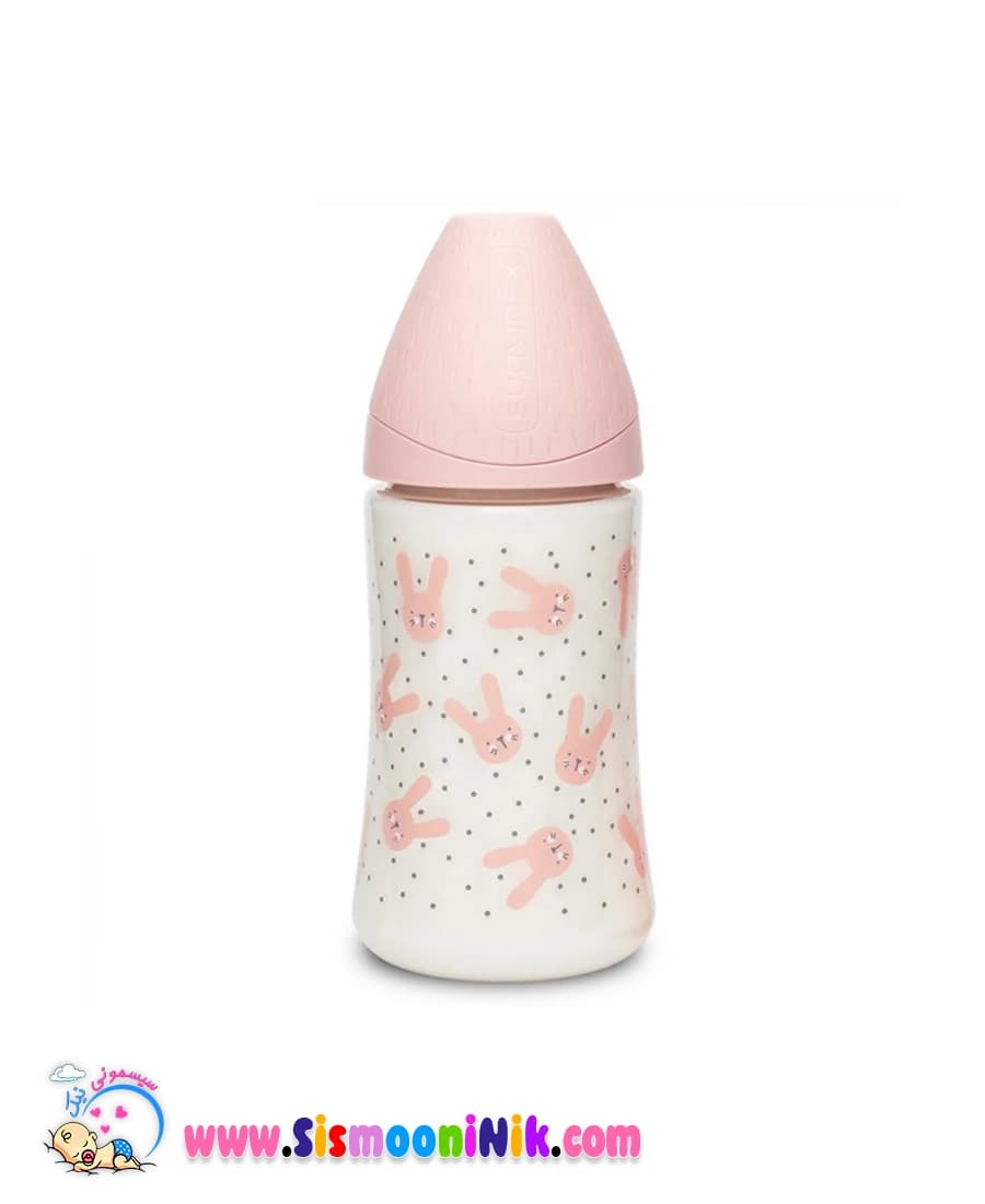 شیشه شیر طلقی مدل Hygge Rabbit سواوینکس ۲۷۰ میل — تصویر ۳