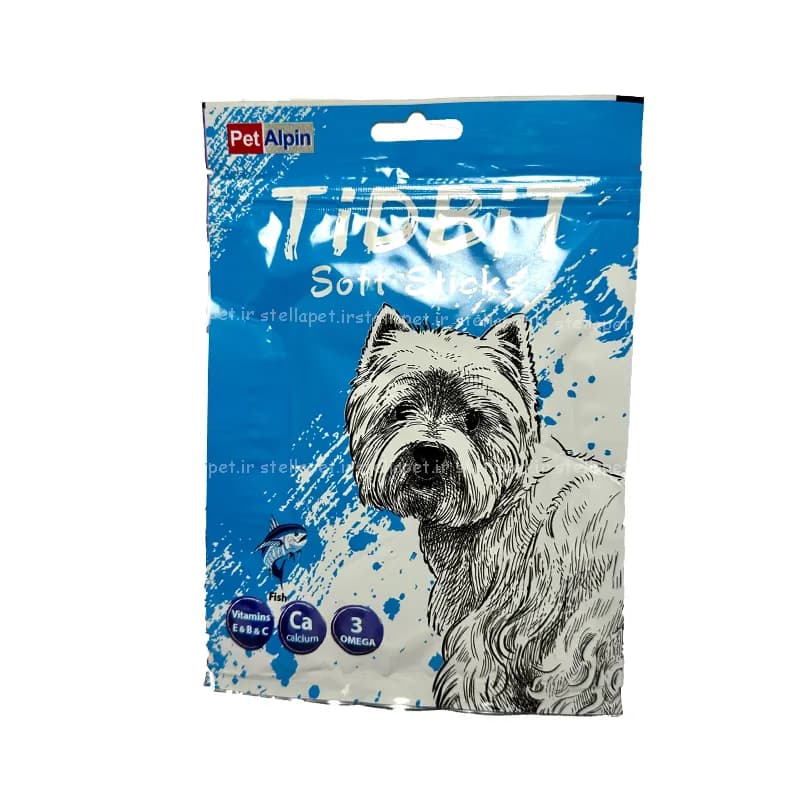 تشویقی سگ تیدبیت ماهی 65g