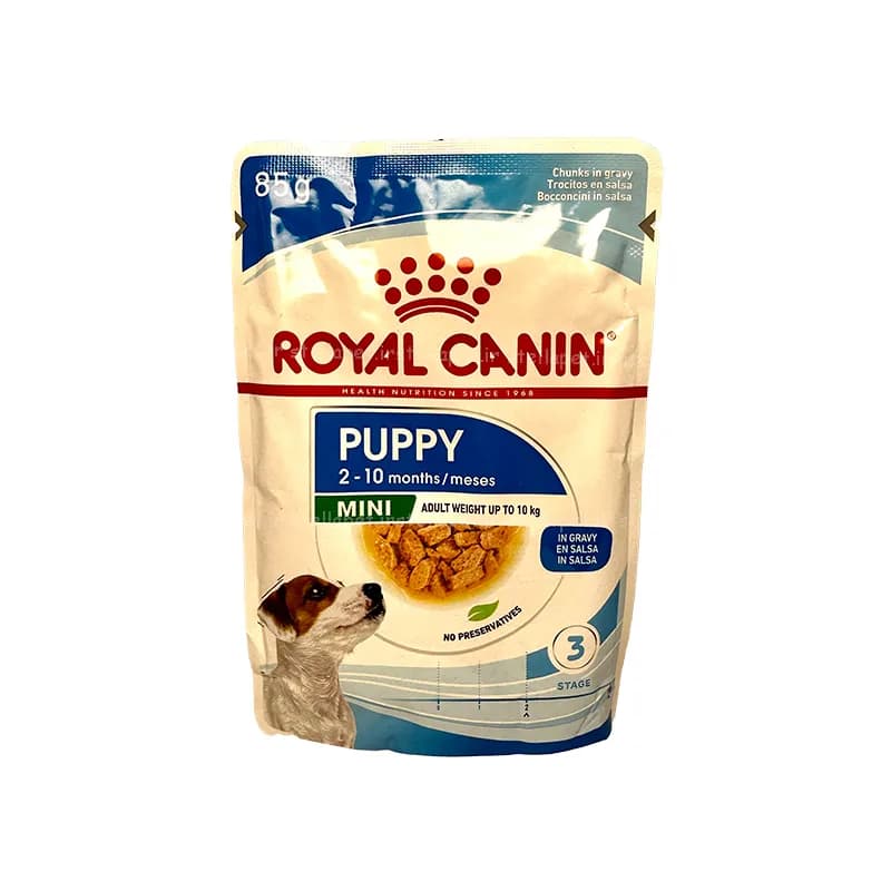 پوچ سگ رویال کنین پاپی85g
