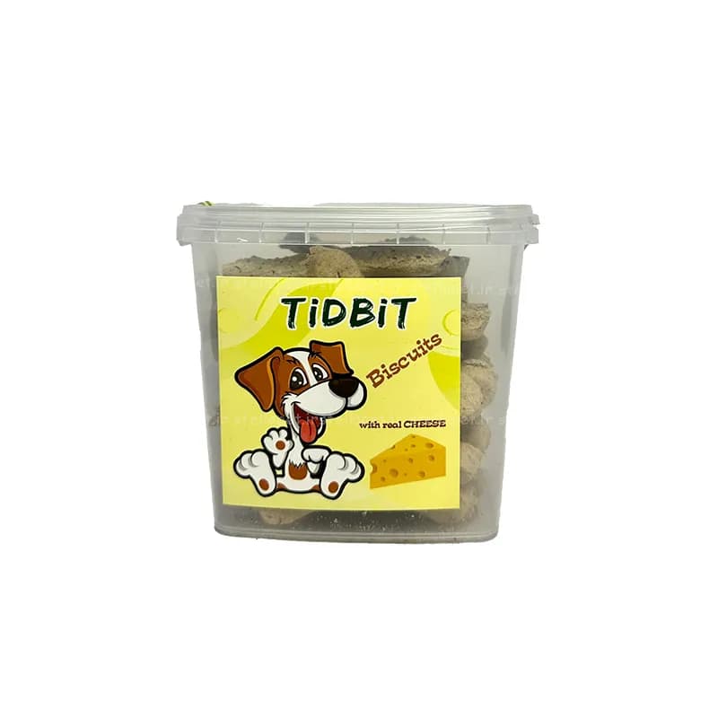 بیسکویت سگ تیدبیت پنیر160g
