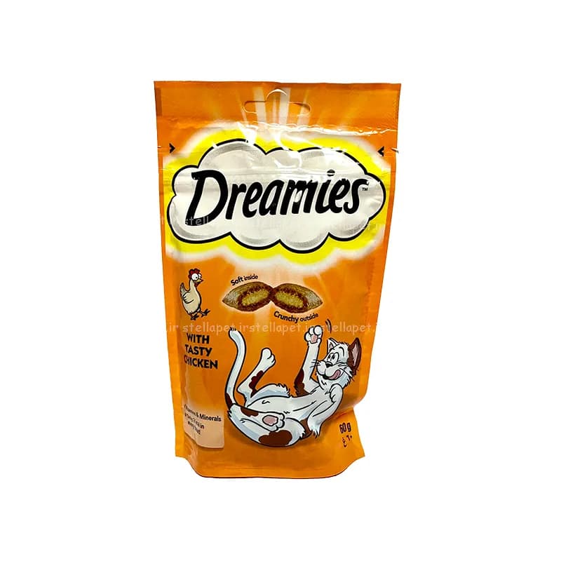 تشویقی گربه دریمز مرغ 60g